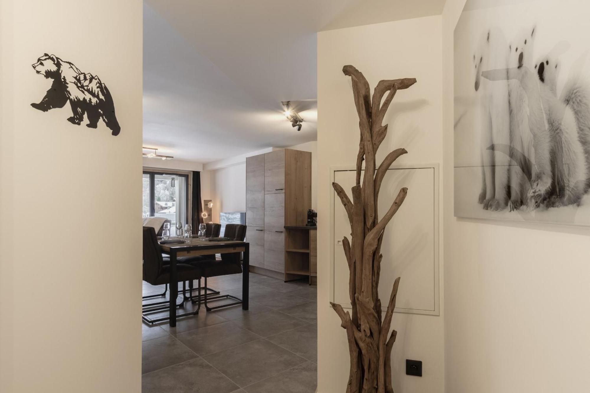 The Bear Appartement Les Houches Buitenkant foto